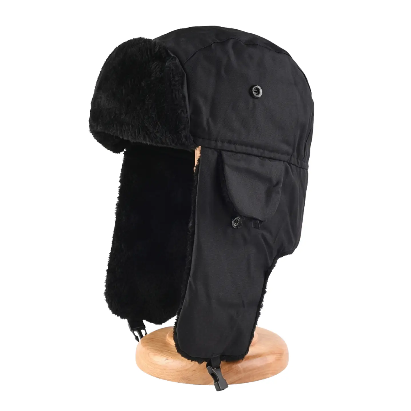 Gorro Ruso Unisex Cálido De Lona Invierno Modo Aviador 3