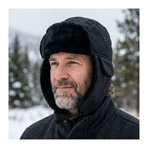 Gorro Ruso Unisex Cálido De Lona Invierno Modo Aviador