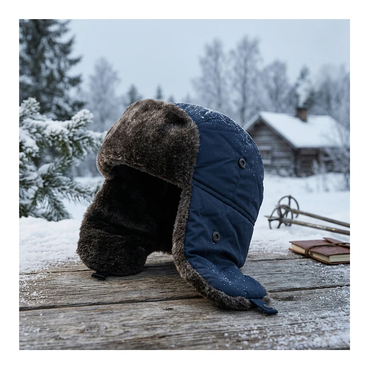 Gorro Ruso Unisex De Lona Parka Calido Termico 6