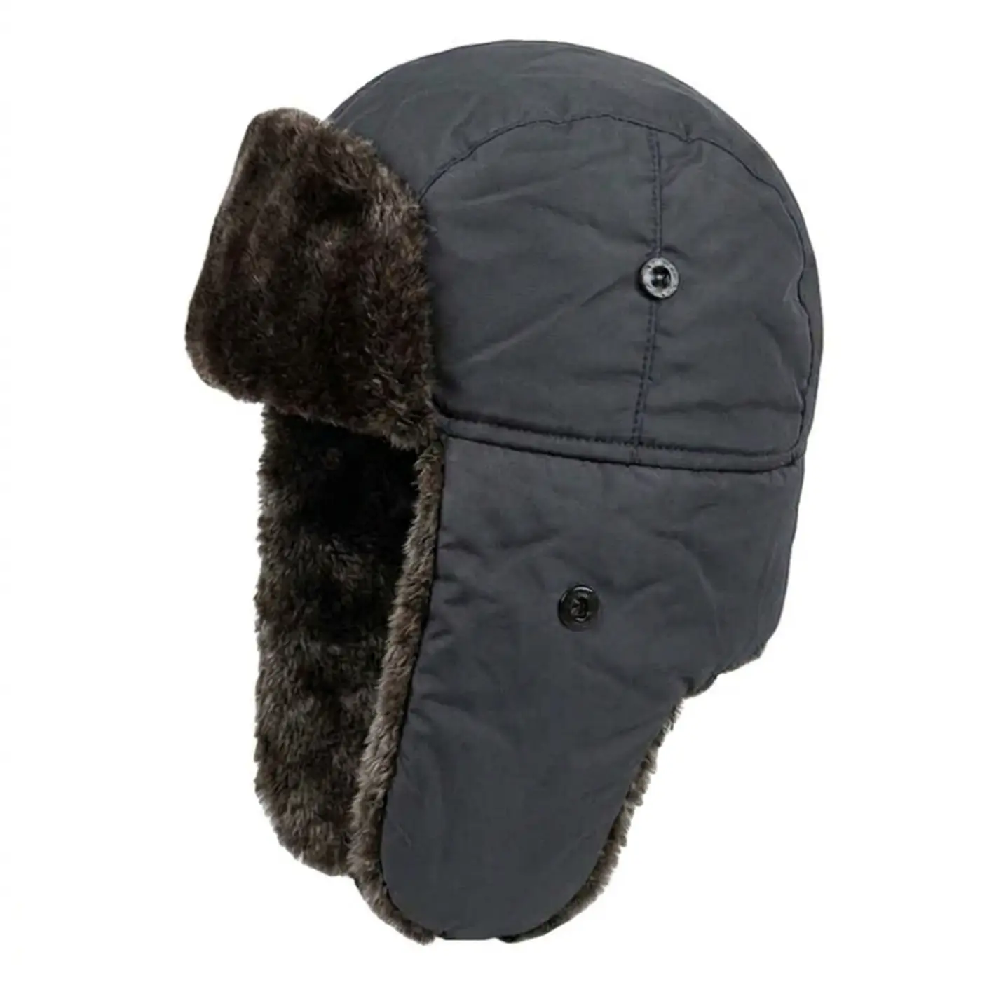 Gorro Ruso Unisex De Lona Parka Calido Termico 9