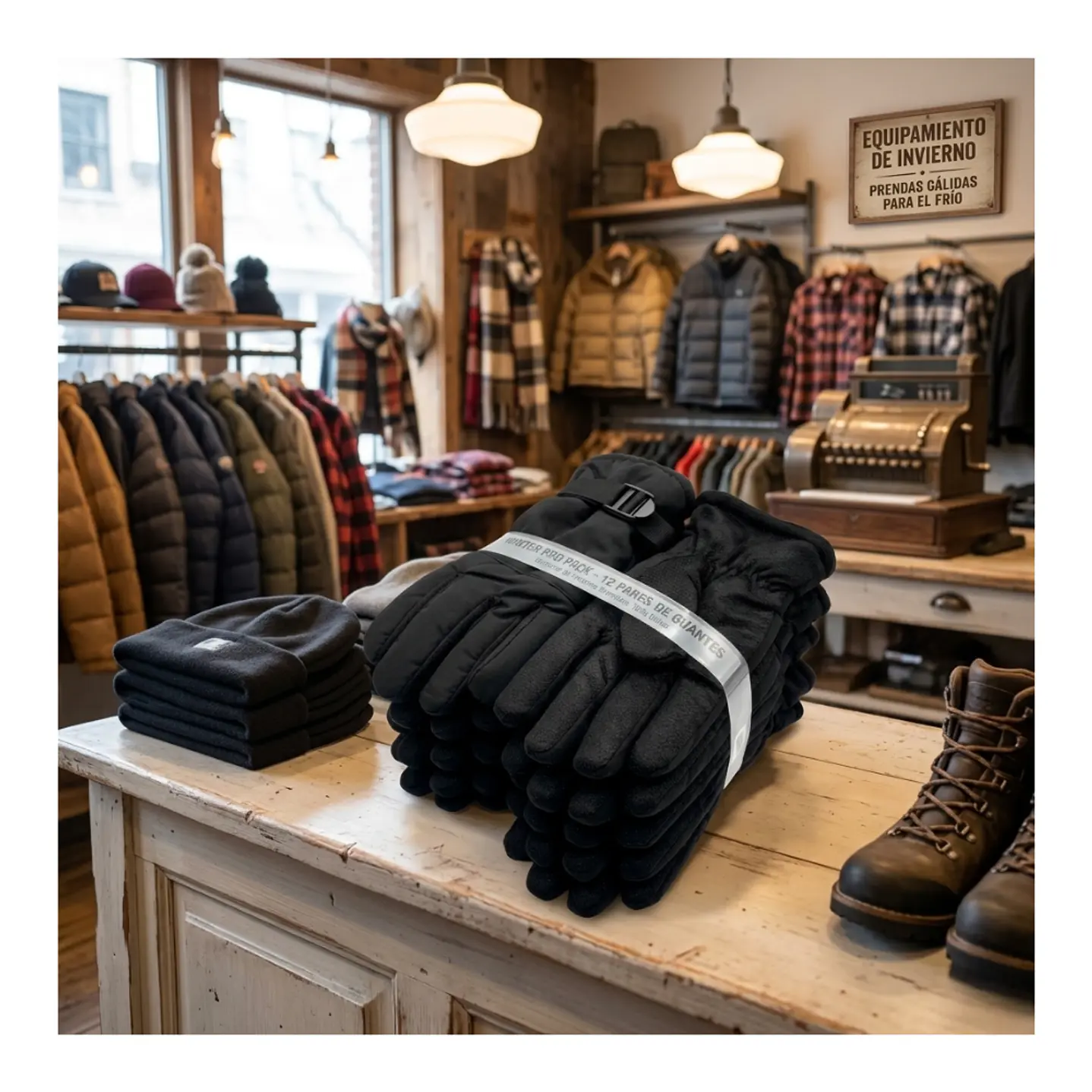 Pack 12 Guantes De Invierno Esquí Montañismo Para La Nieve 2