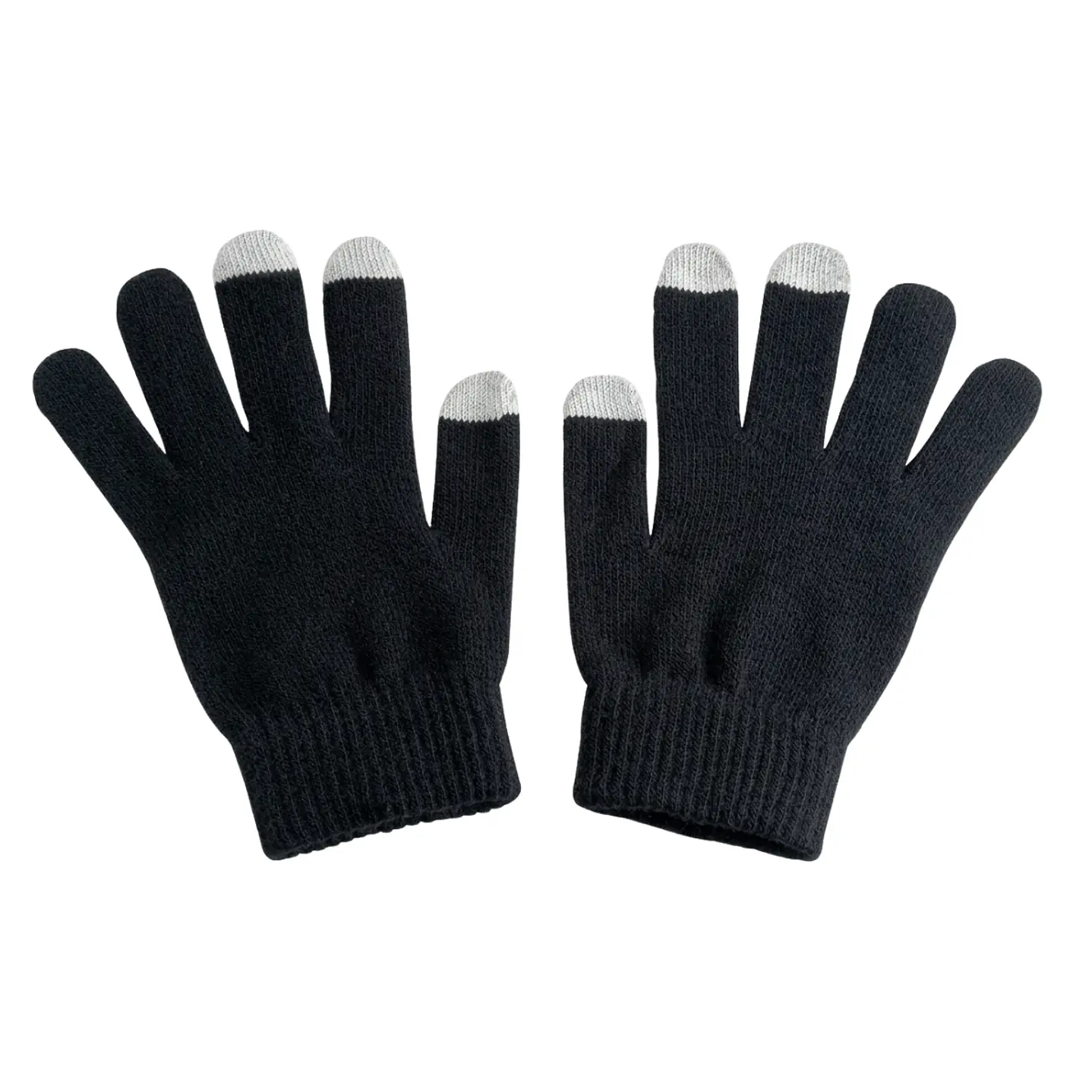 Pack 12 Guantes De Lana Térmicos Con Punta Touch Táctil Dedos 3