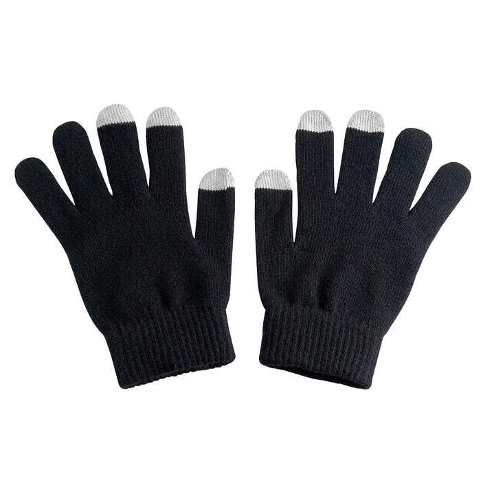Pack 12 Guantes De Lana Térmicos Con Punta Touch Táctil Dedos 3