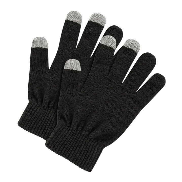 Pack 12 Guantes De Lana Térmicos Con Punta Touch Táctil Dedos 2