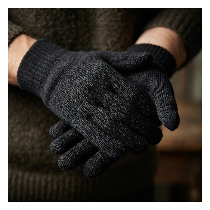 Guantes De Invierno Doble Lana Adultos Y Jovenes 2