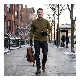 Guantes De Invierno Doble Lana Adultos Y Jovenes