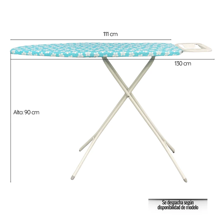 Tabla de Planchar Reforzada Ajustable y Plegable Modelos Surtidos 130x90 cm 6