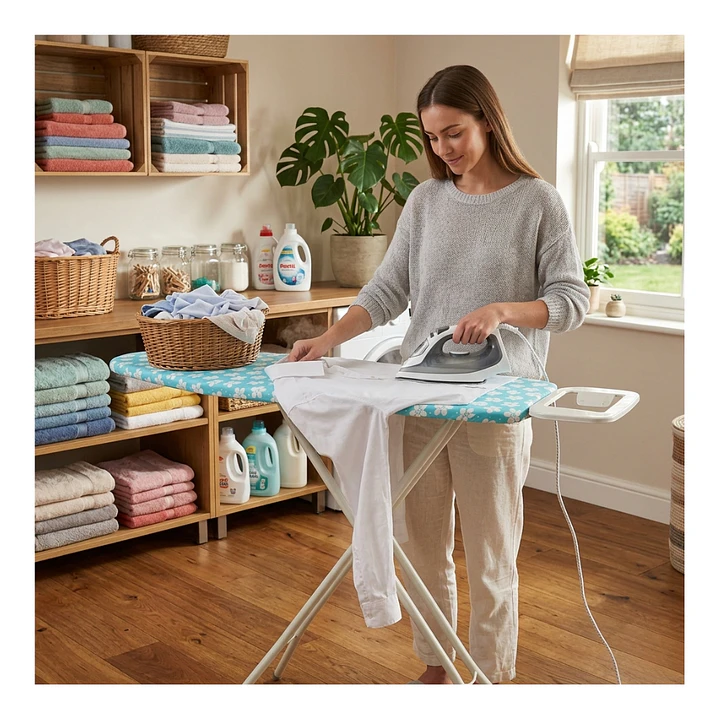 Tabla de Planchar Reforzada Ajustable y Plegable Modelos Surtidos 130x90 cm 8