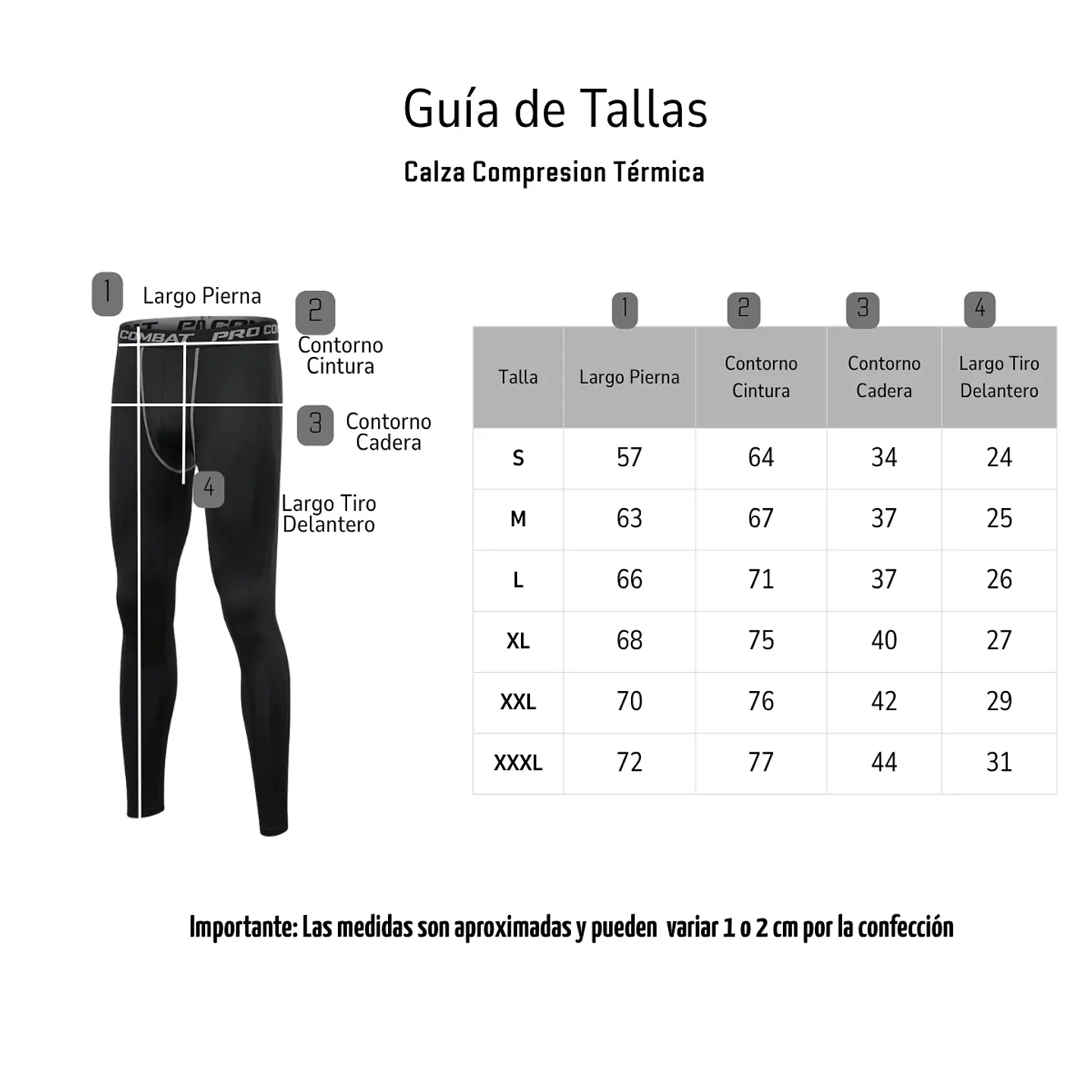Conjunto Primera Capa Táctica Combat Pro - Térmico y Compresión 5