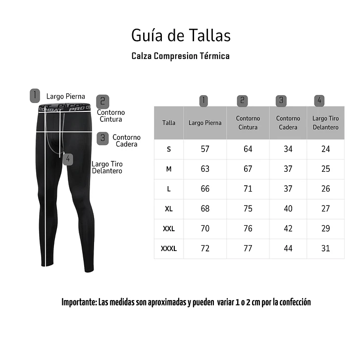 Conjunto Primera Capa Táctica Combat Pro - Térmico y Compresión 5