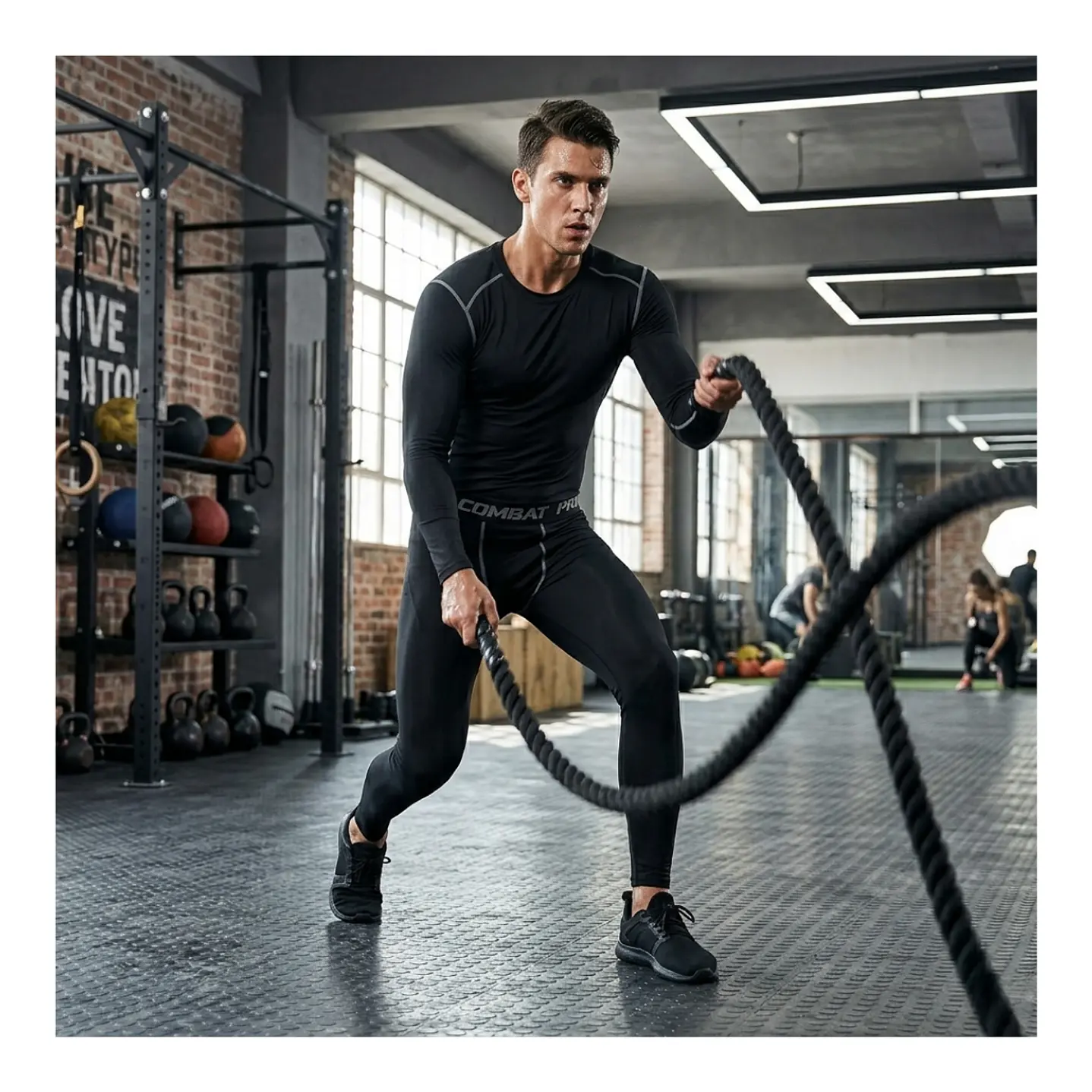 Conjunto Primera Capa Táctica Combat Pro - Térmico y Compresión 6