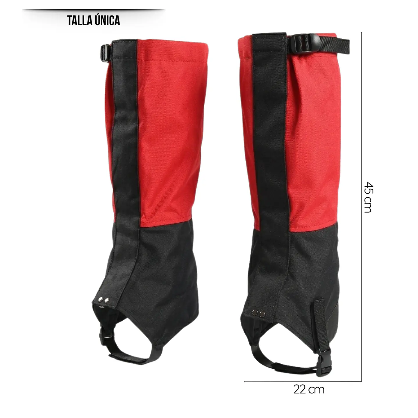 Polainas Impermeables Trekking Nieve Montaña Outdoor Unisex 4