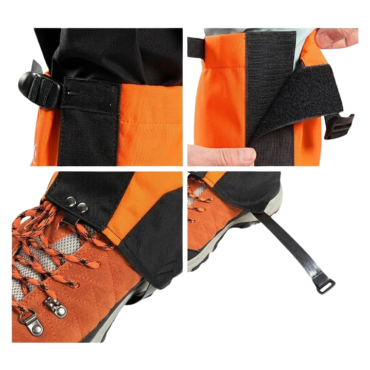 Polainas Impermeables Trekking Nieve Montaña Outdoor Unisex 7