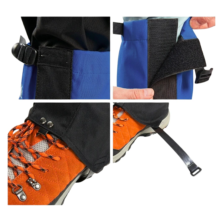 Polainas Impermeables Trekking Nieve Montaña Outdoor Unisex 11