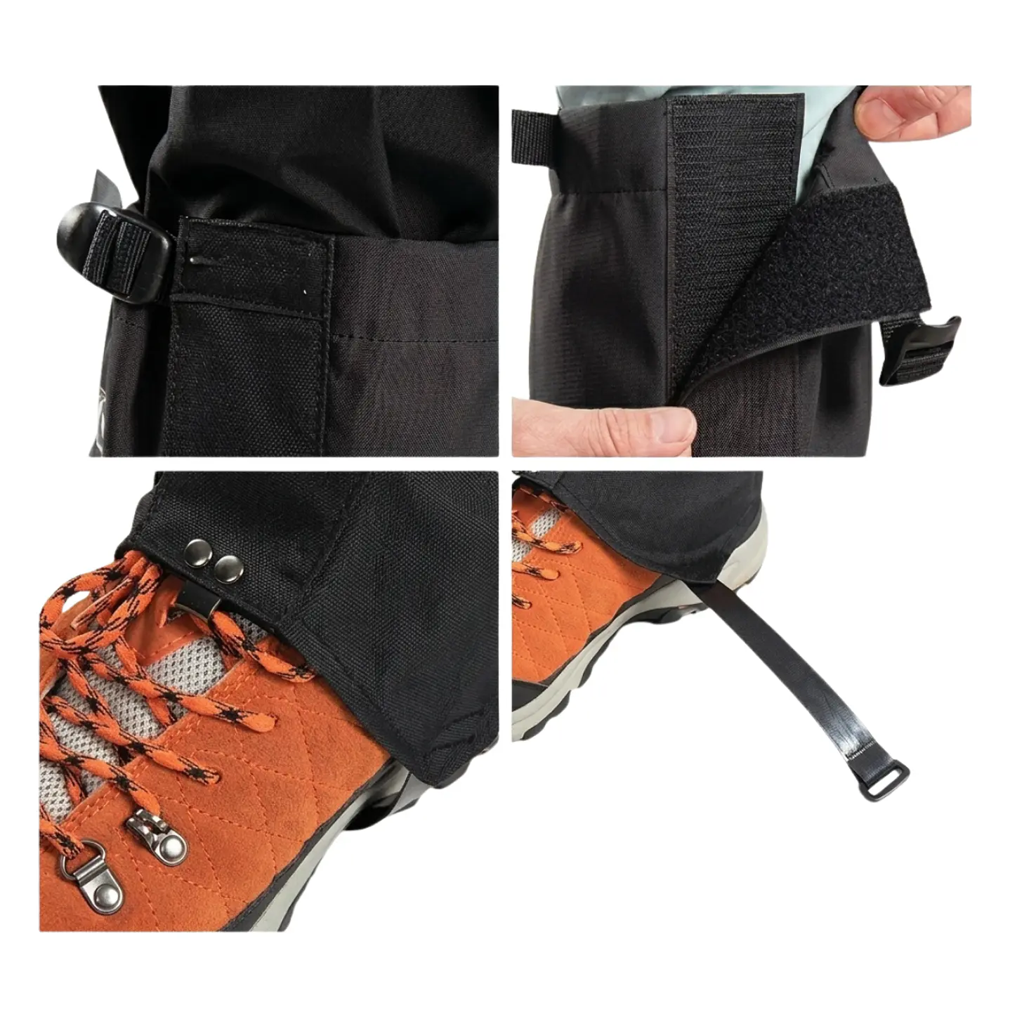 Polainas Impermeables Trekking Nieve Montaña Outdoor Unisex 15