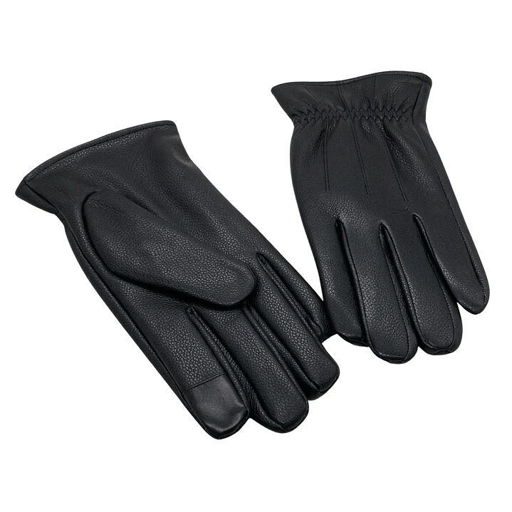 Guantes de Cuero Sintético Premium para Invierno - Térmicos y Elegantes 3