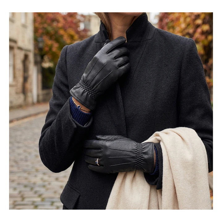 Guantes de Cuero Sintético Premium para Invierno - Térmicos y Elegantes 1