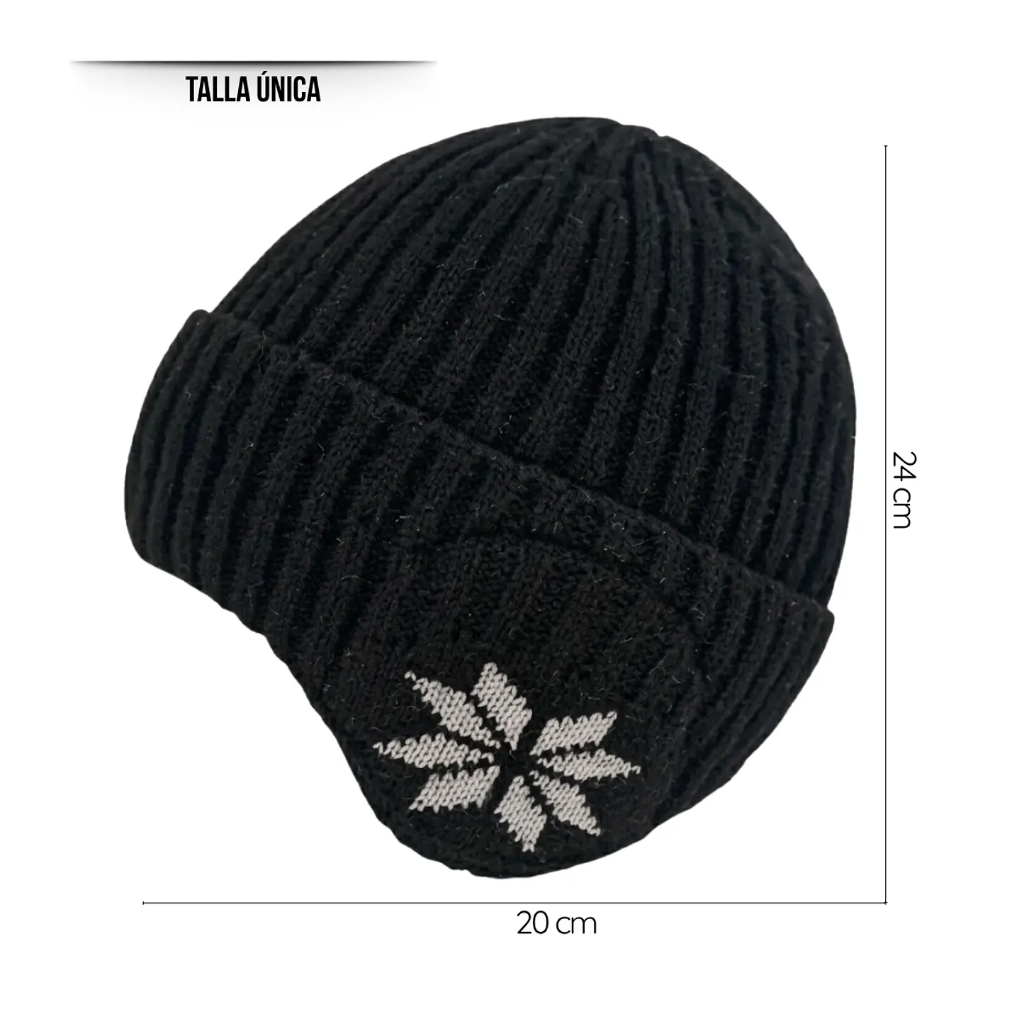 Gorro Beanie De Lana Adulto Con Cubre Orejas Unisex Surtidos 4