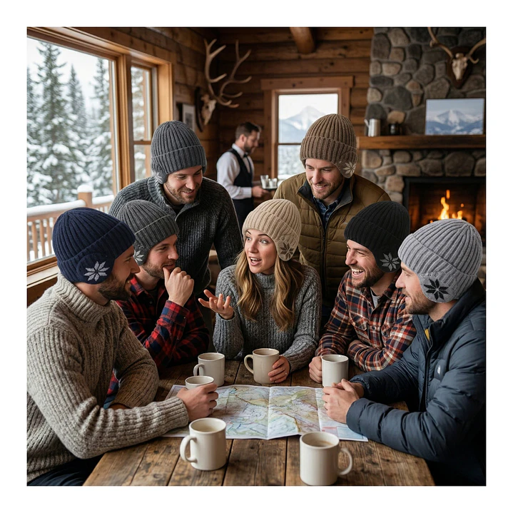 Gorro Beanie De Lana Adulto Con Cubre Orejas Unisex Surtidos 7