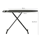 Tabla De Planchar Reforzada Plegable Premium Diseño Moderno 135x90 cm - Miniatura 6