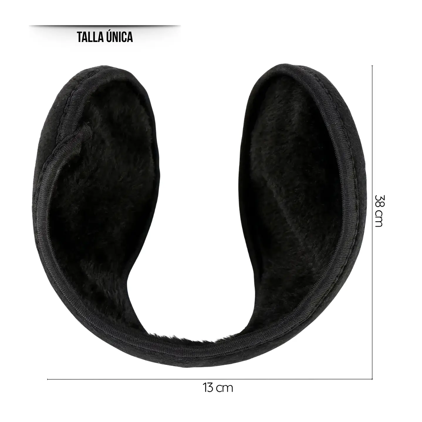 Orejera Polar Nuca Ajustable Unisex Invierno 6