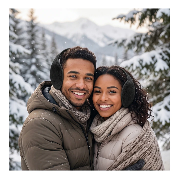 Orejera Polar Nuca Ajustable Unisex Invierno 8