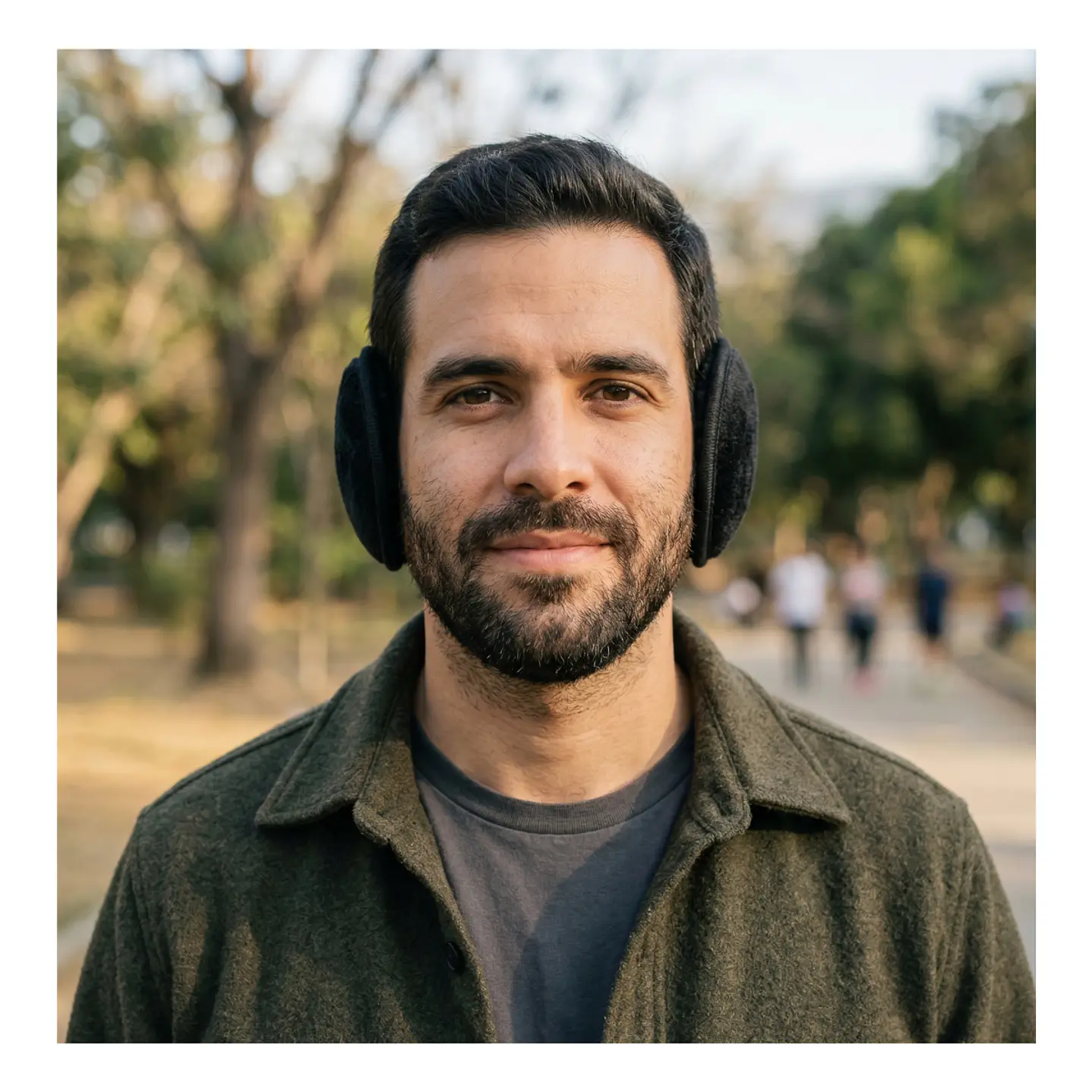 Orejera Polar Nuca Ajustable Unisex Invierno 1