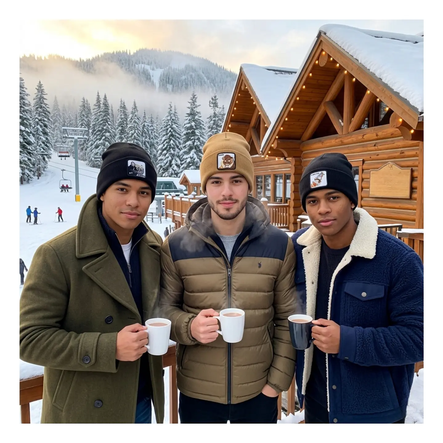 Pack de 3 Gorros Beanies Lana Animales Colores y Diseños Surtidos 8