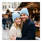 Gorro Tendencia Beanie Lana Adulto Con Doblez Azul Otoño/Invierno - Miniatura 7