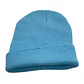 Gorro Tendencia Beanie Lana Adulto Con Doblez Azul Otoño/Invierno - Miniatura 4