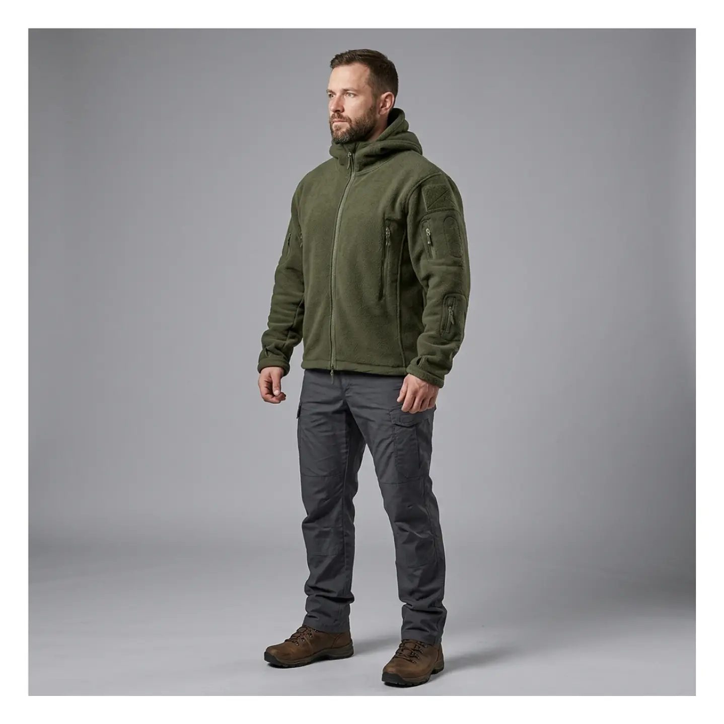 Polar Chaqueta Polerón Micropolar Táctico Invierno 13