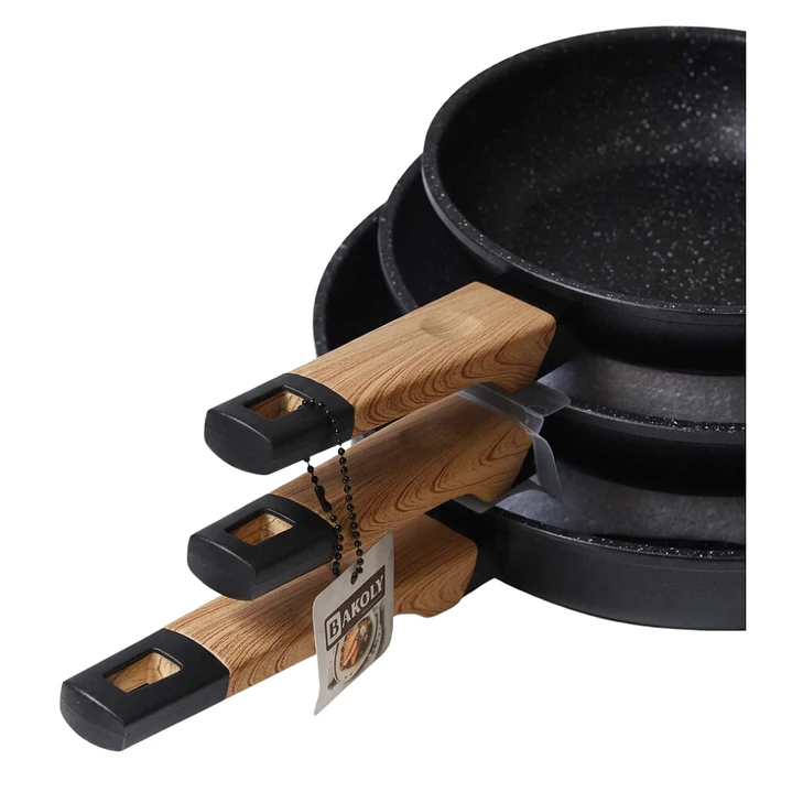 Pack 3 Sartenes 20, 24 Y 28 Cm Set De Sartenes Ceramicos 4