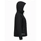 Chaqueta Cortaviento Mujer con Capucha Ajustable y Cuello Alto - Miniatura 3