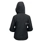 Chaqueta Cortaviento Mujer con Capucha Ajustable y Cuello Alto - Miniatura 4