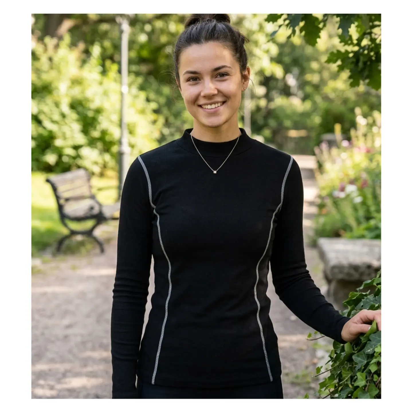 Camiseta Térmica Primera Capa Mujer Invierno Talla Única 6