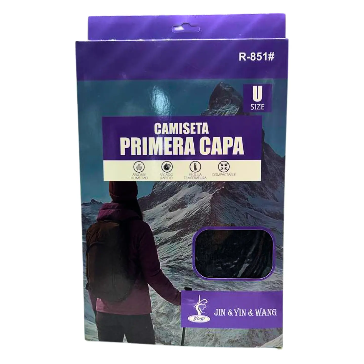 Camiseta Térmica Primera Capa Mujer Invierno Talla Única 12