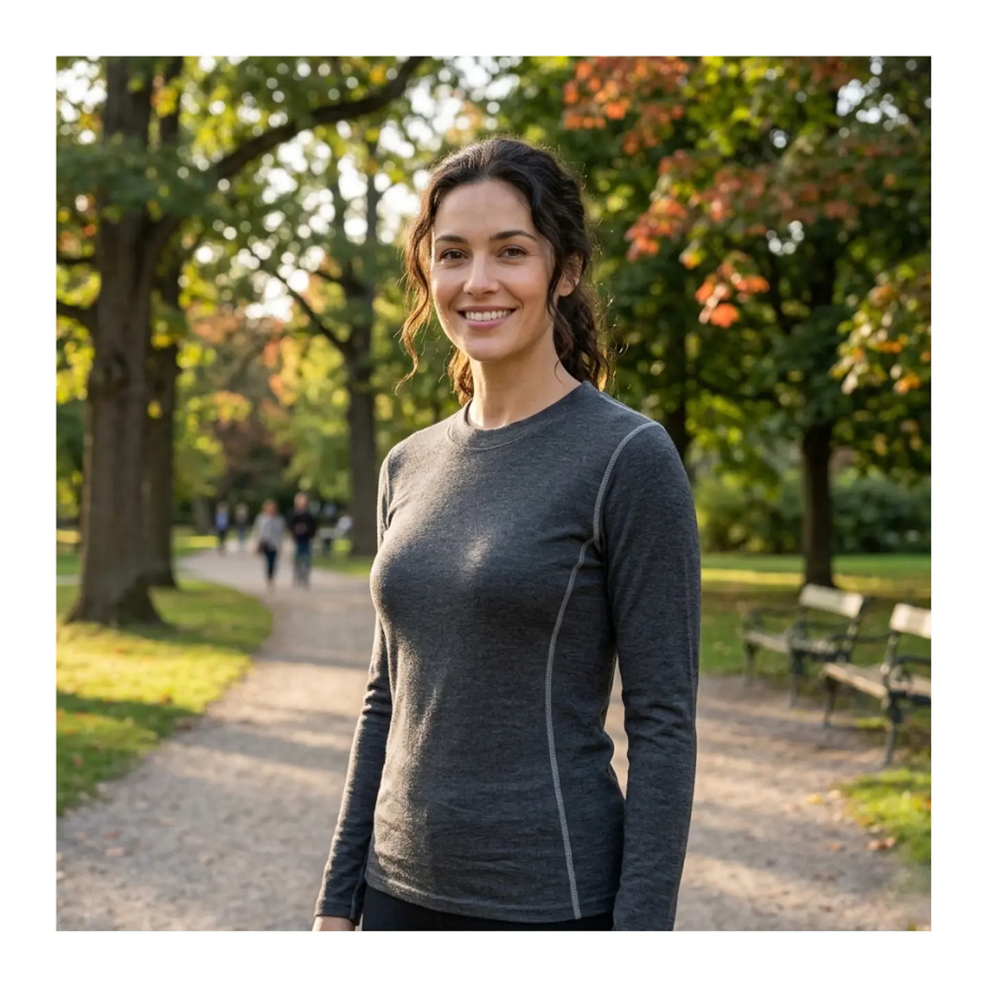 Camiseta Térmica Primera Capa Mujer Invierno Talla Única 14