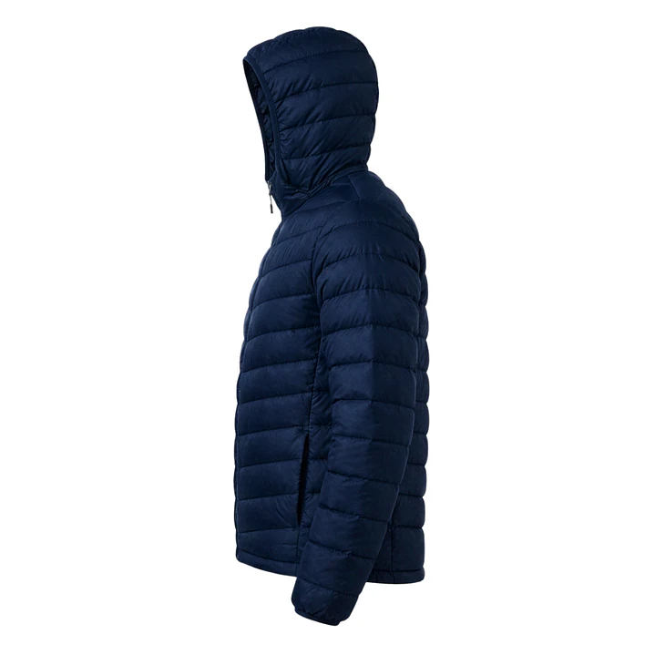 Chaqueta Parka Térmica Azul Comodidad y Calce Perfecto 3