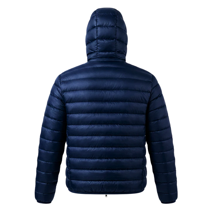 Chaqueta Parka Térmica Azul Comodidad y Calce Perfecto 4
