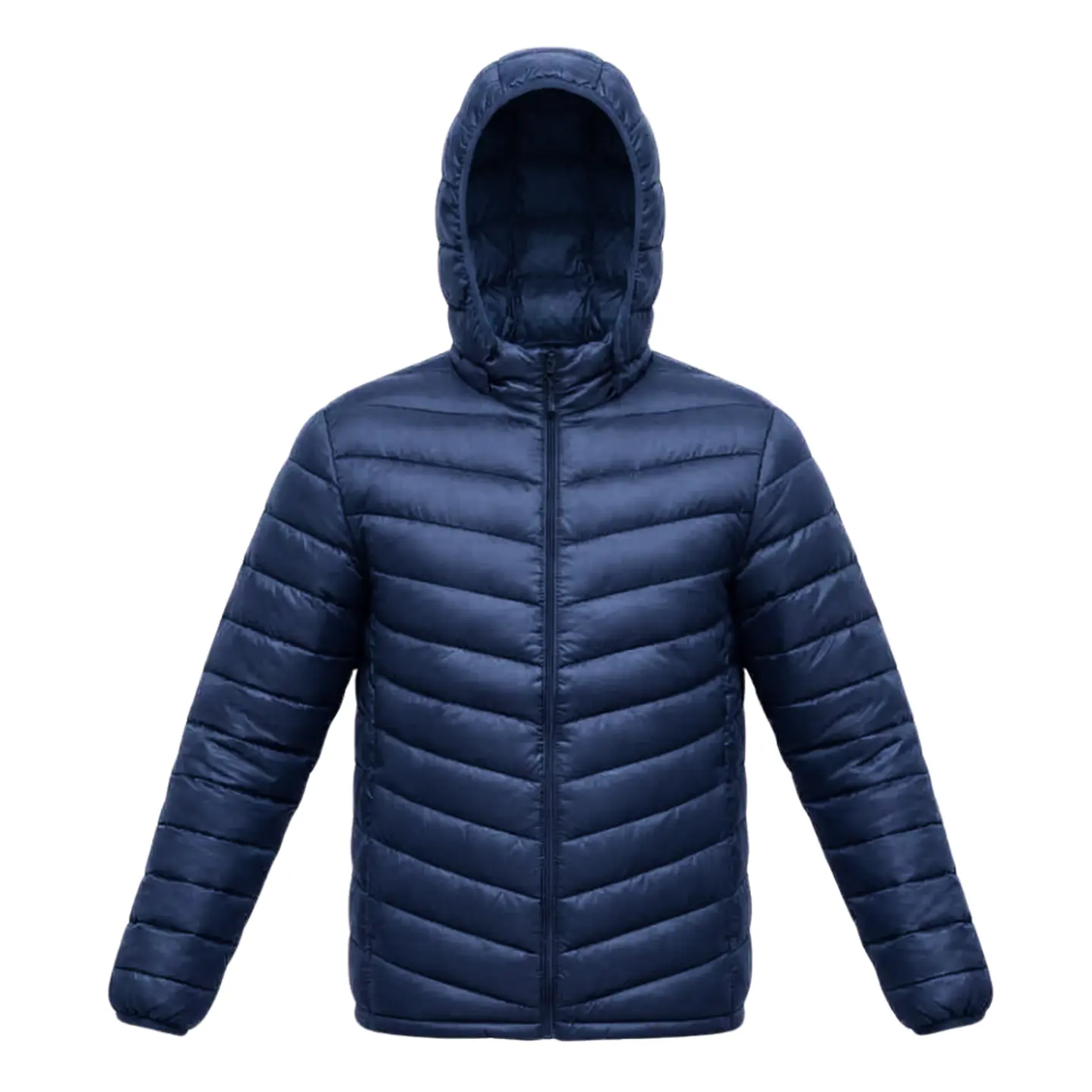 Chaqueta Parka Térmica Azul Comodidad y Calce Perfecto 2