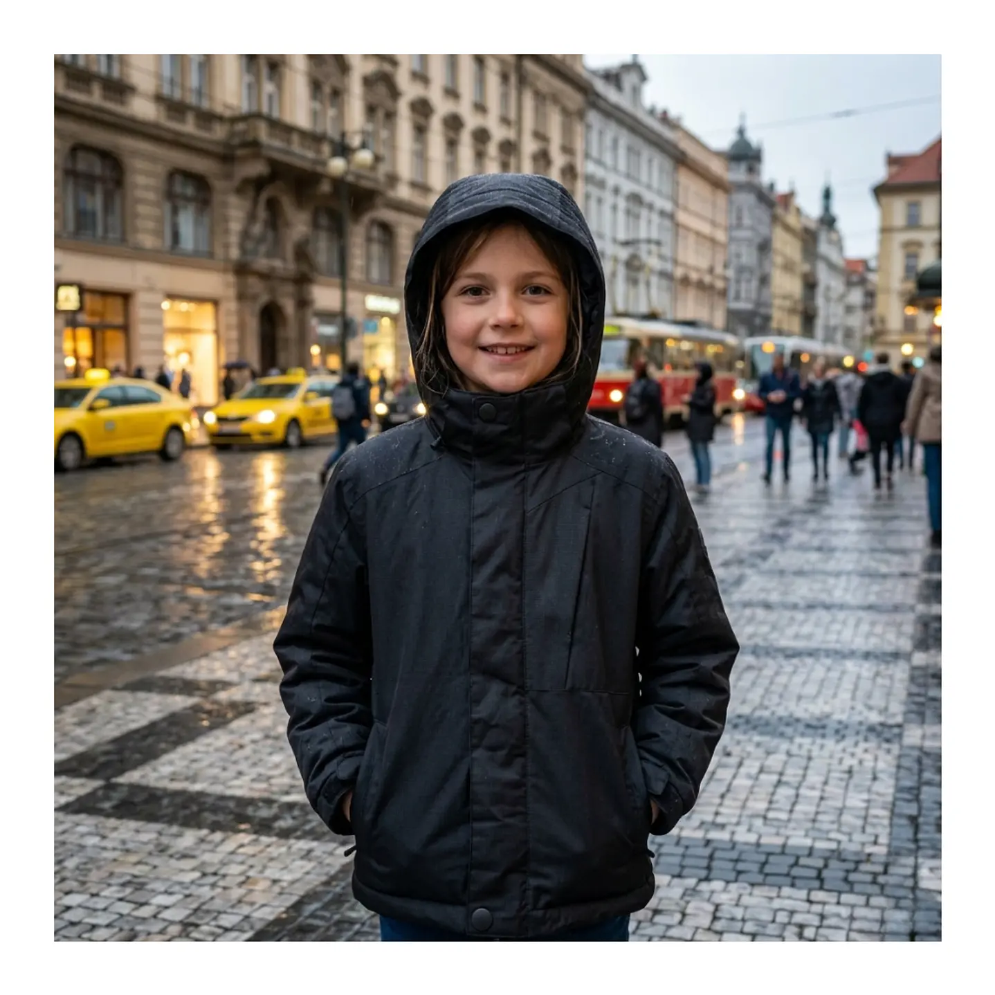 Chaqueta Térmica Softshell para Niños Impermeable y Cortavientos 1