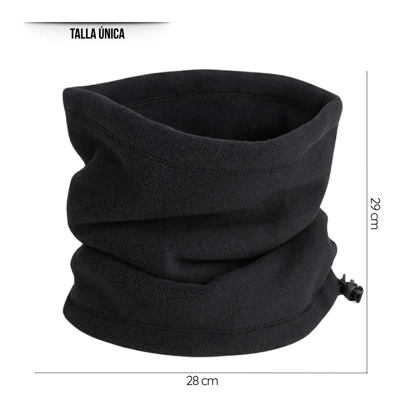 Pack 12 Cuellos Polar Suaves Calentadores Cómodos Unisex 4