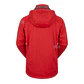 Chaqueta Softshell Con Forro De Polar Impermeable Roja Cuello Desmontable - Miniatura 3