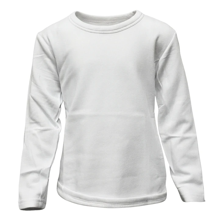 Camiseta Manga Larga Primera Capa Niños Polar Cuello Redondo 13