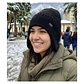 Gorro Beanie De Lana Adulto Con Cubre Orejas Unisex Negro - Miniatura 1