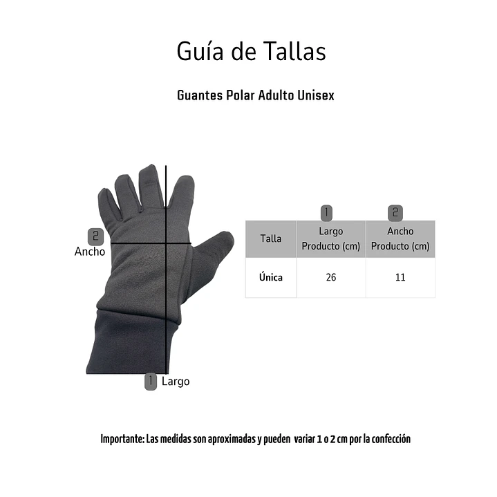 Guantes Térmicos De Polar Con Refuerzo Antideslizante En Palma 6