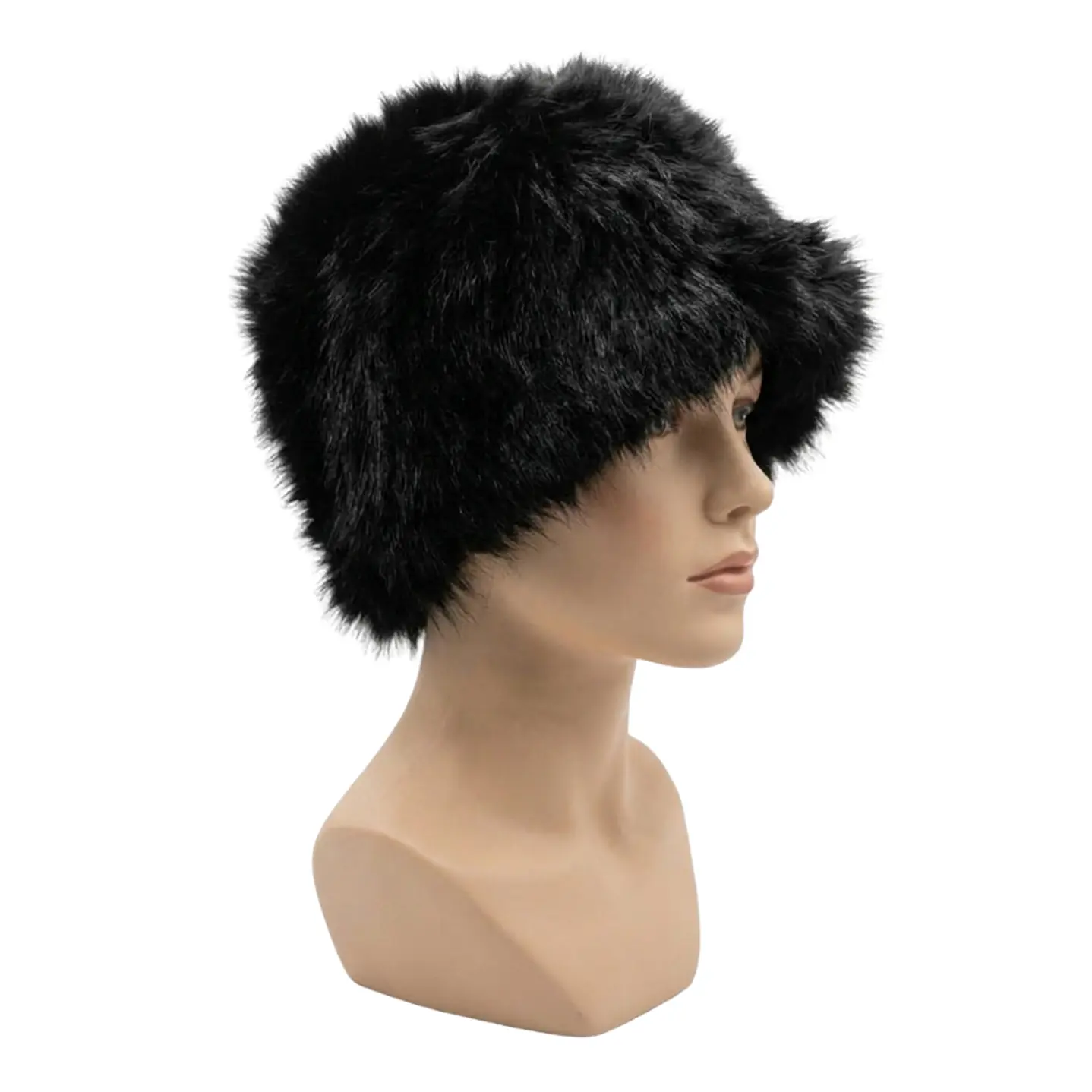 Gorro Peludo Tipo Cosaco para Mujer – Accesorio de Invierno Elegante 3