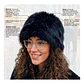 Gorro Peludo Tipo Cosaco para Mujer – Accesorio de Invierno Elegante - Miniatura 5