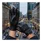 Guantes De Cuero Con Ajuste De Botón Y Elástico Clásicos Elegantes Para Hombre Invierno - Miniatura 7