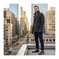 Guantes De Cuero Con Ajuste De Botón Y Elástico Clásicos Elegantes Para Hombre Invierno - Miniatura 8